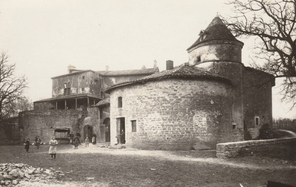 Photo du vieux château années 1880